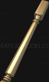 Balusters (BL_0018) 3D model for CNC machine